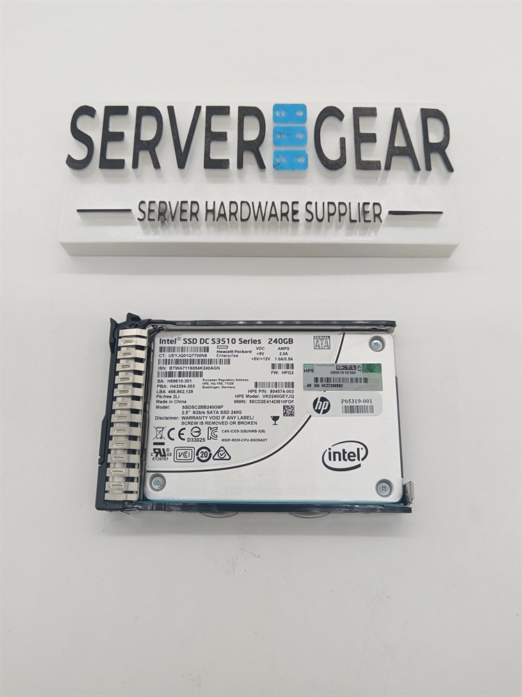 Жесткий диск P05319-001 HP 240GB SATA RI SFF SC DS SSD