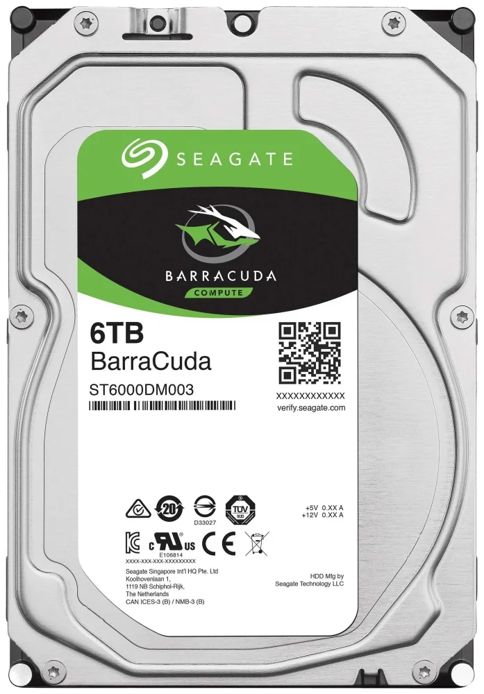 Жесткий диск Seagate BarraCuda 6Tb (ST6000DM003) в Санкт-Петербурге