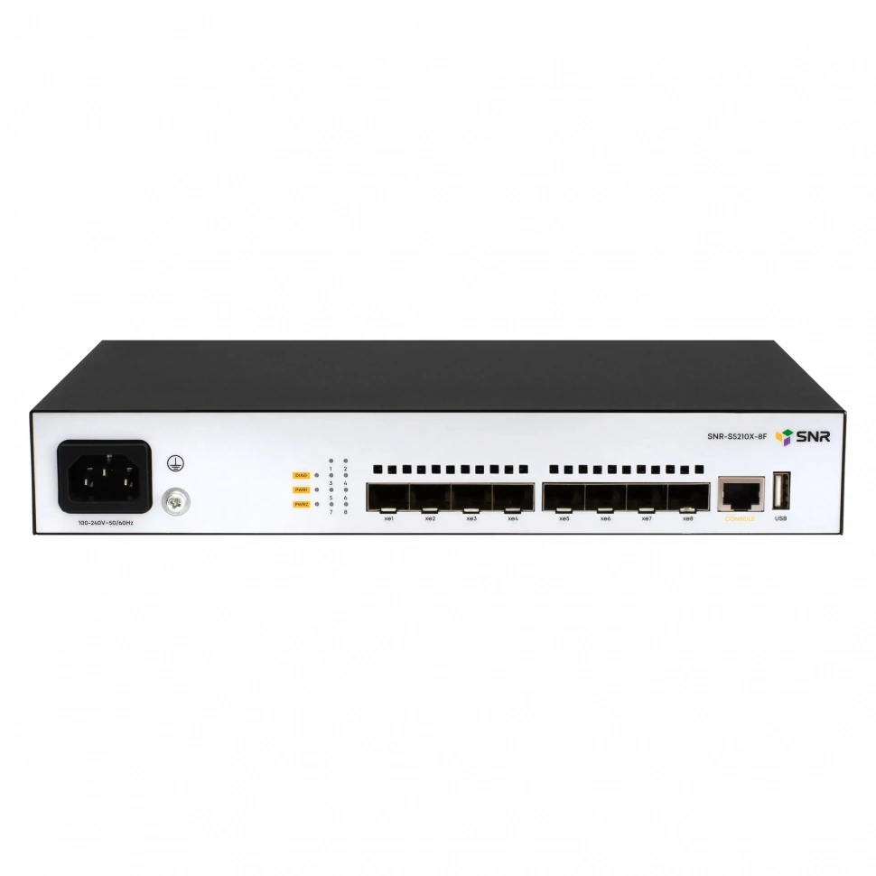 Коммутатор SNR-S5210X-8F-DC
