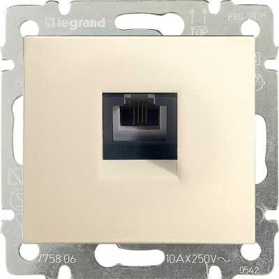 Розетка телефонная Legrand Valena 774338