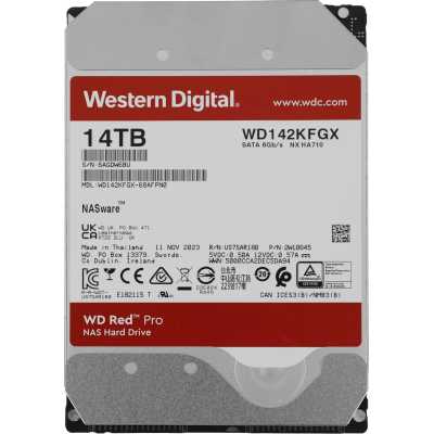 Жесткий диск WD Red Pro 14Tb WD142KFGX