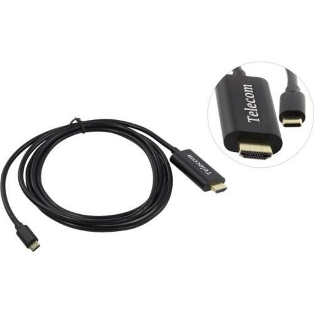 Telecom Кабель USB3.1 Type-Cm --> HDMI A(m) 4K@30Hz, 1.8m [6937510892112]