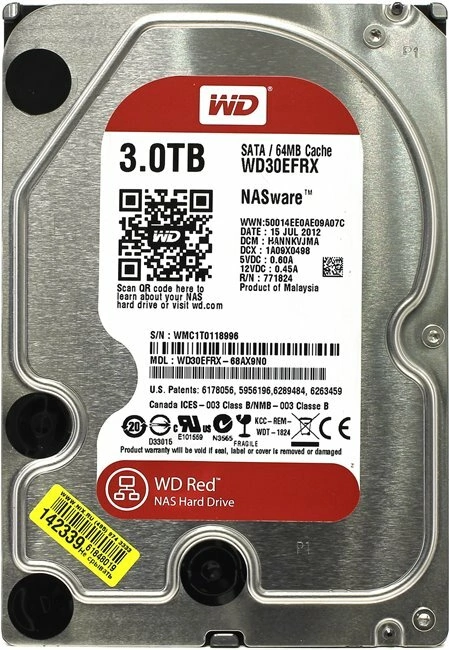 Жесткий диск Western Digital Red (WD30EFPX)