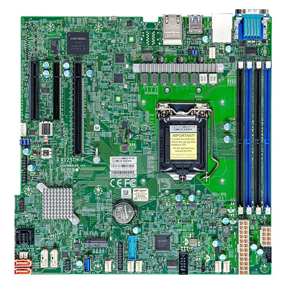 Материнская плата SuperMicro [MBD-X12STH-F-O]