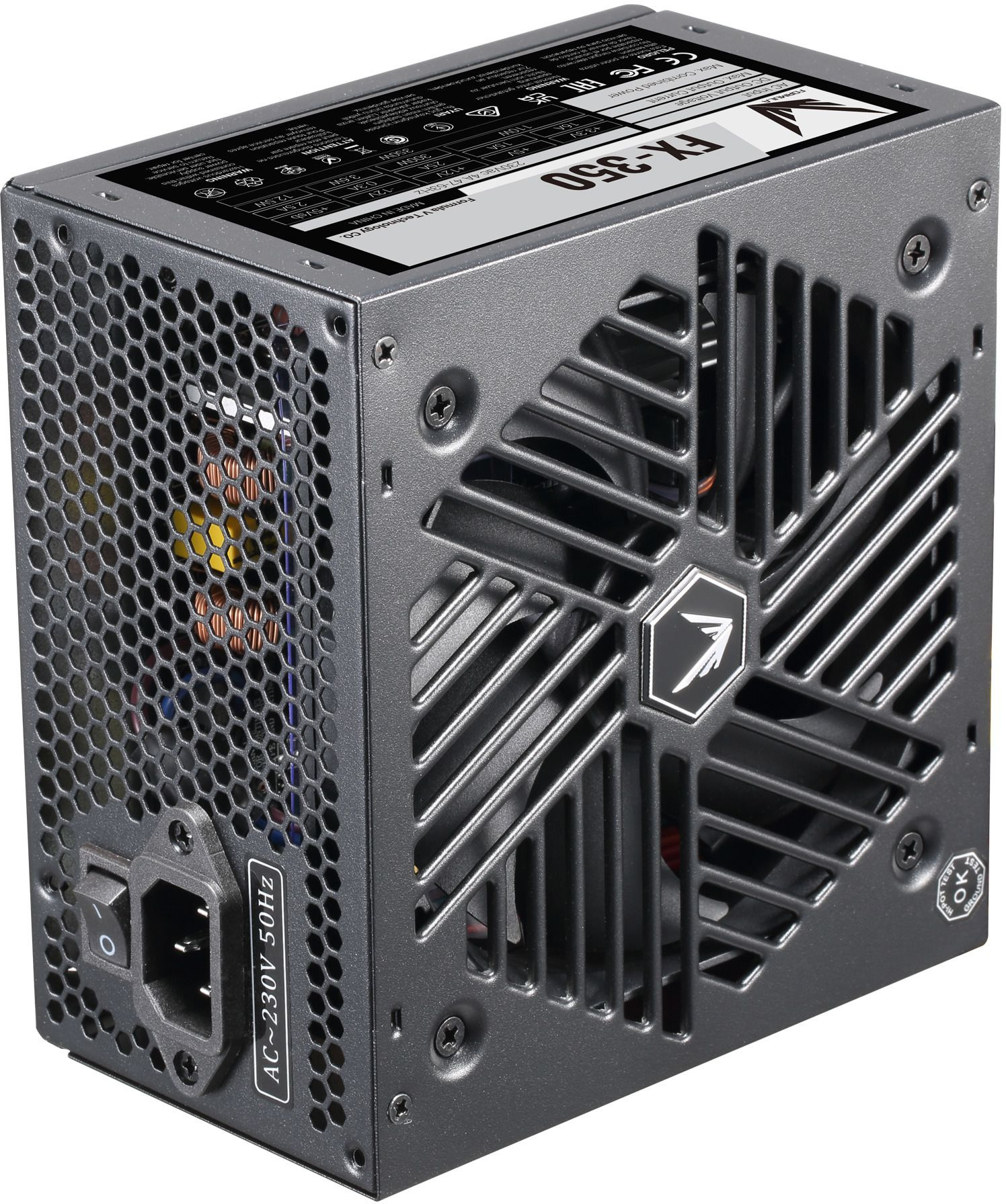 Блок питания Formula ATX 350W FX-350 (20+4pin) 120mm fan 3xSATA RTL