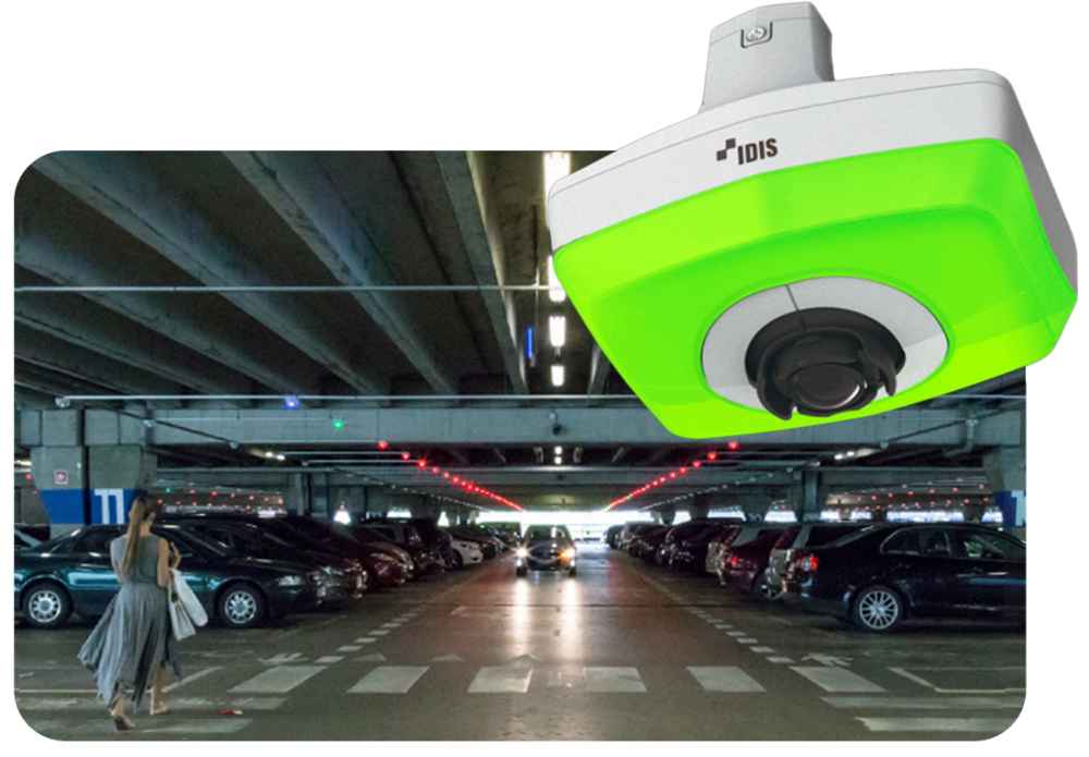 IDIS DC-G8C11P | Одномодульная панорамная парковочная камера 12Мп