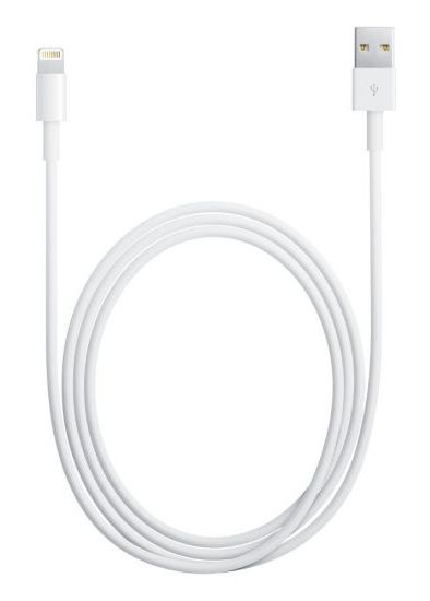 Кабель Apple MD819ZM/A Lightning (m) USB A(m) 2м белый
