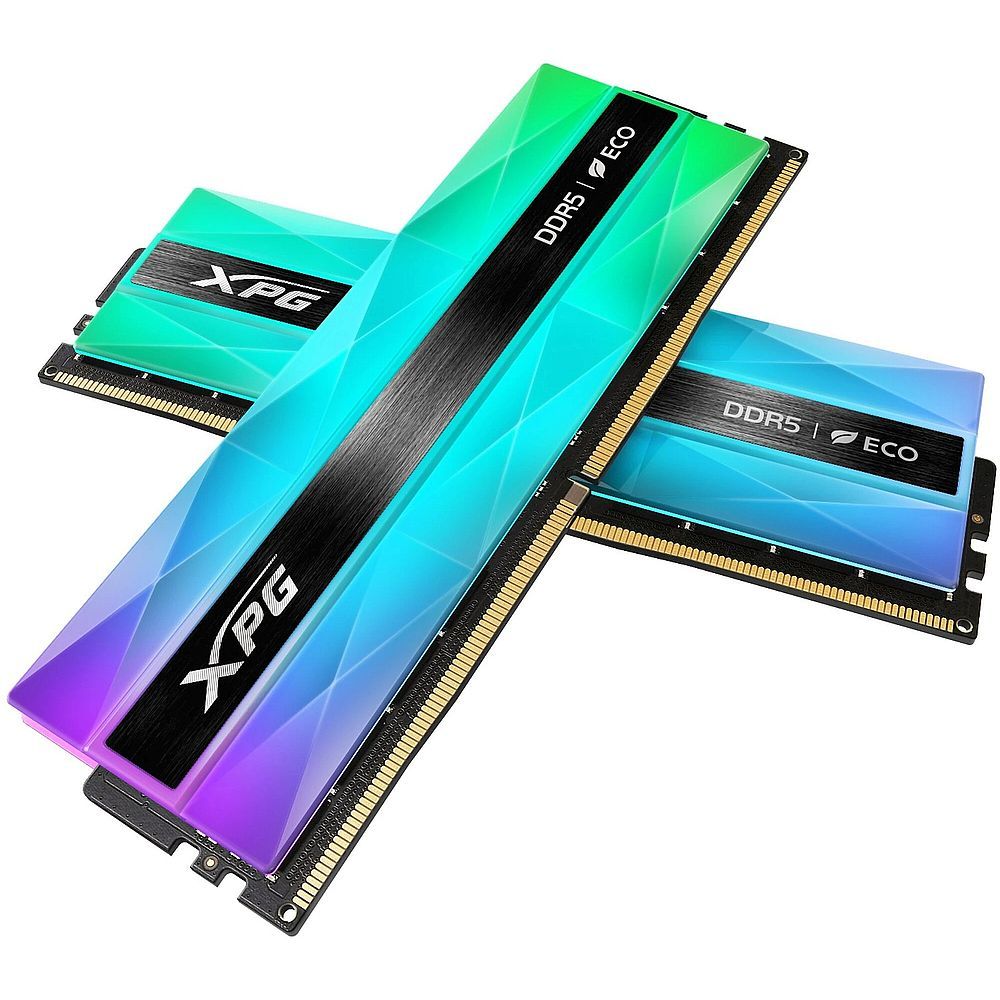 Модуль памяти DIMM DDR5-8000 32GB (16GBx2) RGB AX5U8000C3816G-DCLANRSG A-DATA