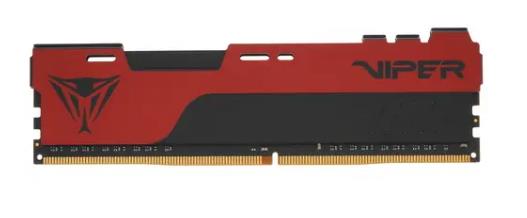 Модуль памяти PATRIOT Viper Elite II Gaming DDR4 Общий объём памяти 8Гб Module capacity 8Гб Количество 1 2666 МГц Множитель частоты шины 16 1.2 В черный / красный PVE248G266C6