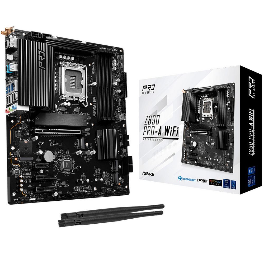 Материнская плата ASRock Z890 PRO-A WIFI, RTL