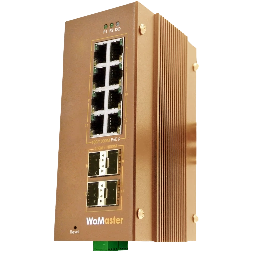 Коммутатор WoMaster DP412-4GT-LV