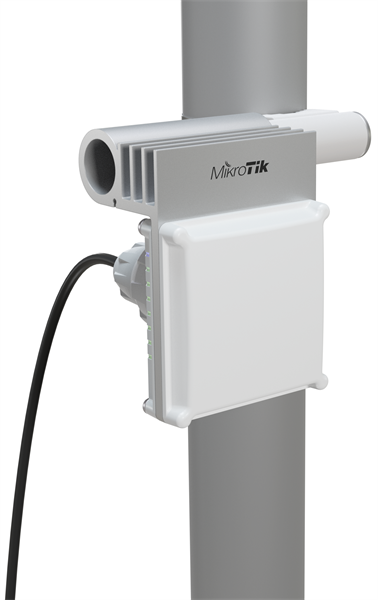 Точка доступа MikroTik CubeSA 60Pro ac (60Ghz antenna, 802.11ay wireless and 5GHz 802.11ac backup, 4 core x 716MHz CPU, 256MB RAM, 1 x Gigabit LAN port, RouterOS L4, POE, PSU) for use as an AP in Point-to-Multipoin (CubeG-5ac60ay-SA)