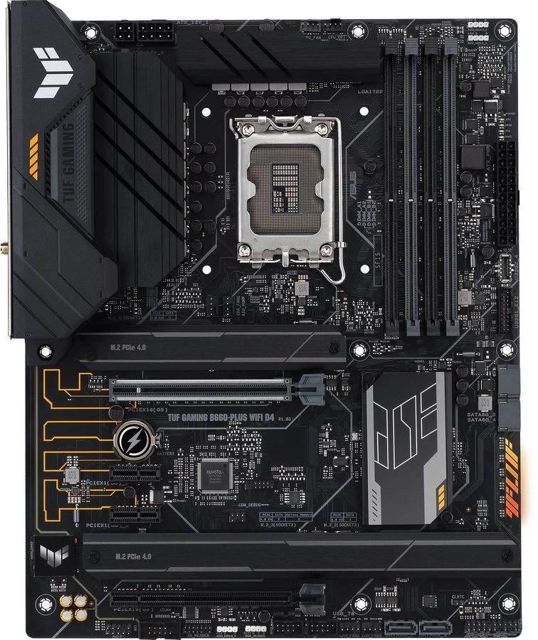 Материнская плата Asus TUF GAMING B660M-PLUS D4 (90MB1940-M0EAY0)