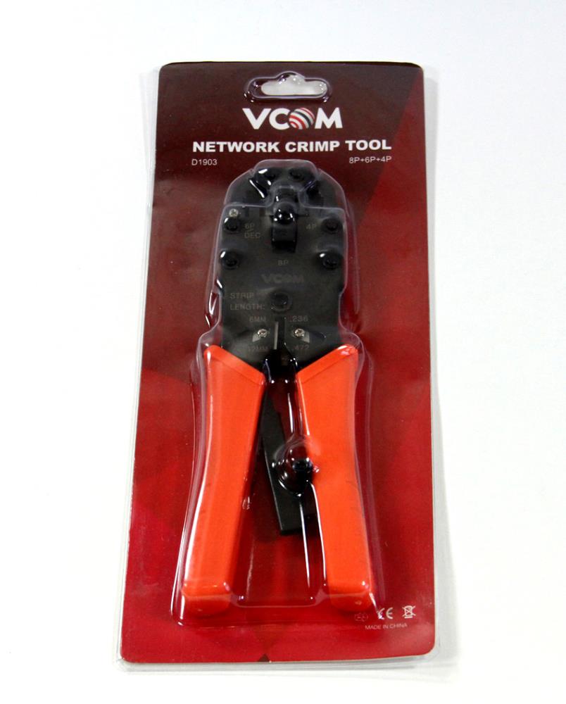 Инструмент для обжимки кабеля D1903 VCOM