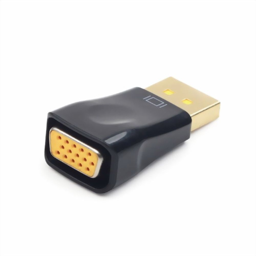 Cablexpert Переходник DisplayPort - VGA , 20M/15F, пакет (A-DPM-VGAF-01)