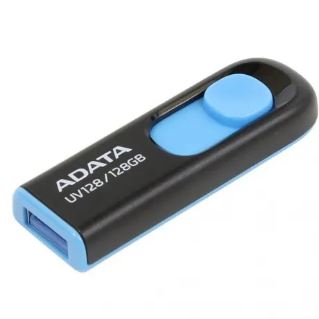 Флешка A-Data 128Gb UV128 (AUV128-128G-RBE) USB3.0 Black в Санкт-Петербурге