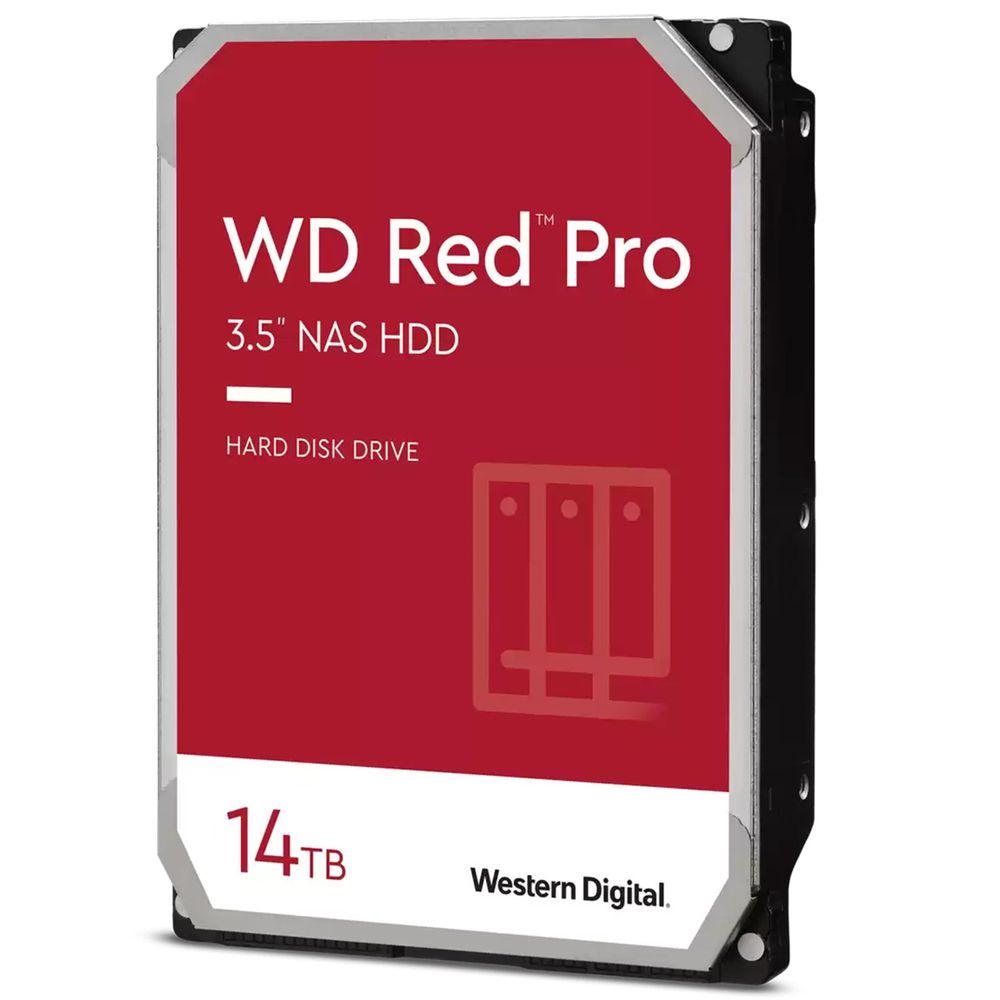 Жесткий диск/ HDD WD SATA3 14Tb Red Pro for NAS 7200 512Mb 1 year warranty