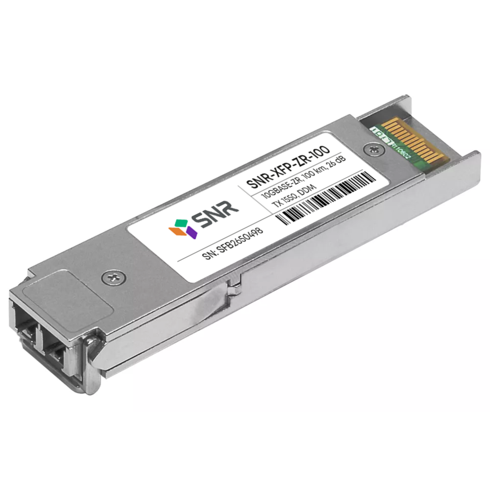 Модуль XFP оптический, дальность до 100 км (26dB), DDMI, 1550нм