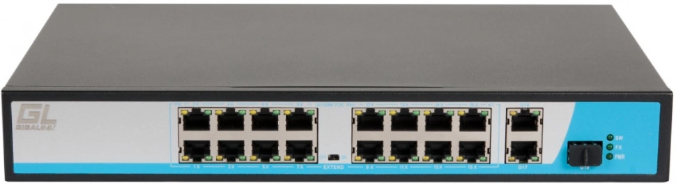 Коммутатор Gigalink GL-SW-G005-16P