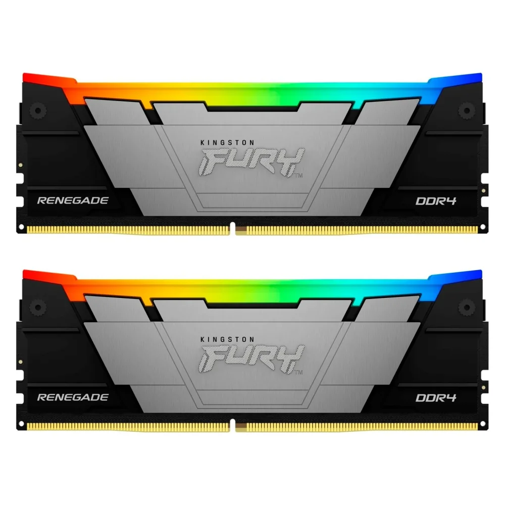 Память оперативная Kingston DDR4 2x8GB 4266MHz Fury Renegade RGB RTL Gaming (KF442C19RB2AK2/16) в Санкт-Петербурге
