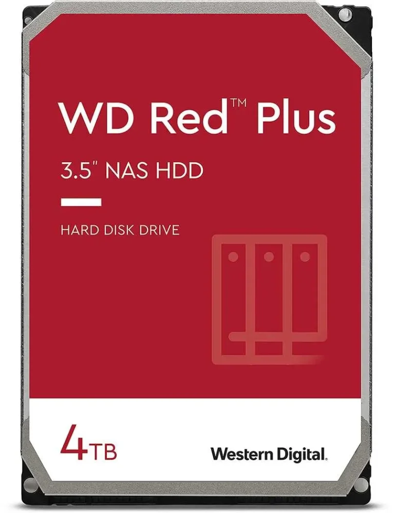 Жесткий диск HDD WD 3.5" NAS 4TB Red Plus SATA III WD40EFPX в Санкт-Петербурге