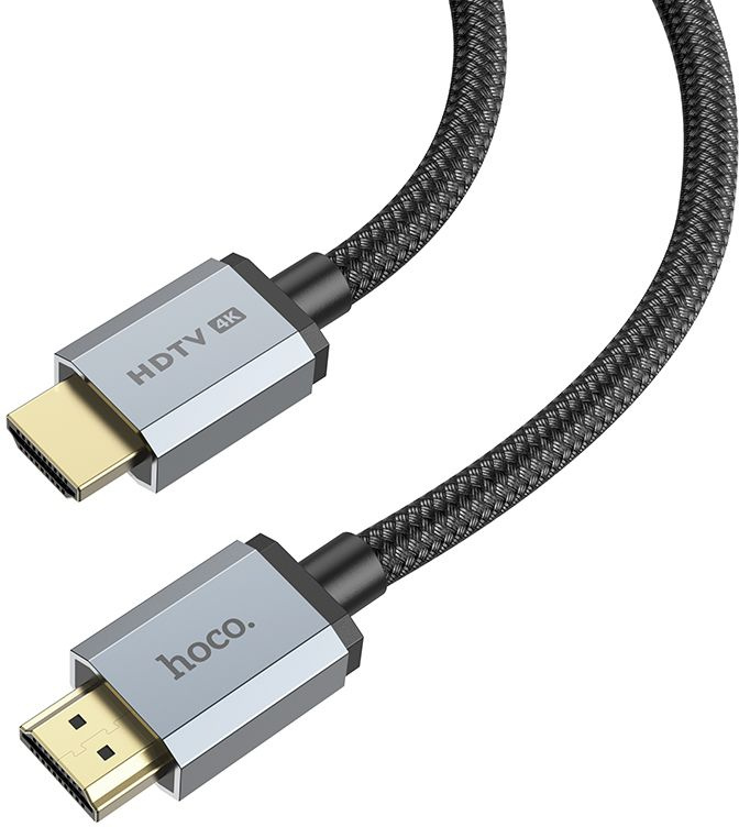 Кабель Hoco US03 ver2.0 HDMI (m) HDMI (m) 2м черный коробка
