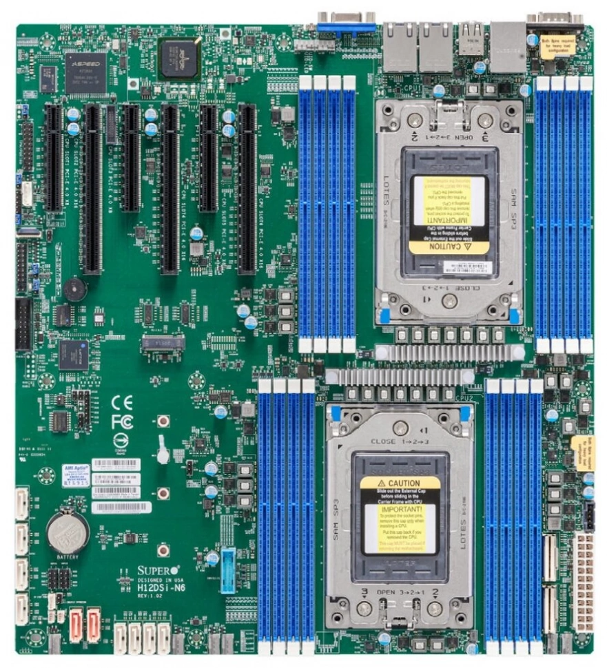 Материнская плата Supermicro MBD-H12DSI-N6-B