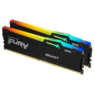 Оперативная память Kingston Fury Beast RGB KF556C40BBAK2-32
