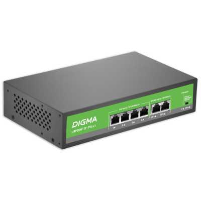 Коммутатор Digma DSP204F-2F-T80 V1