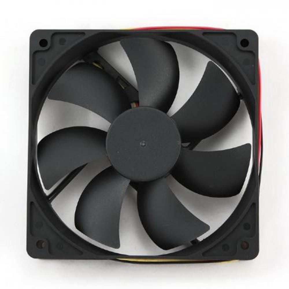 Вентилятор Gembird FANCASE3 120x120x25, втулка, 3 pin, провод 30 см, OEM {80} (033343)