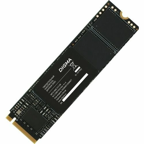 SSD накопитель Digma Meta M6E 512ГБ (DGSM4512GM6ET)