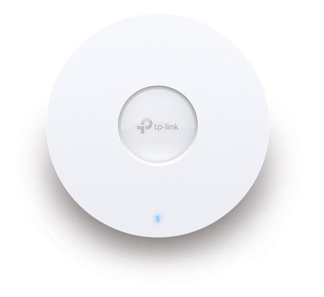 Сетевое оборудование TP-Link EAP650, AX3000 Потолочная двухдиапазонная точка доступа Wi-Fi 6, 1 гигабитный порт RJ45, до 574 Мбит/с на 2,4 ГГц + до 2402 Мбит/с на 5 ГГц, PoE 802.3at и 12 v DC, 2 встр. антенны, MU-MIMO (EAP650)